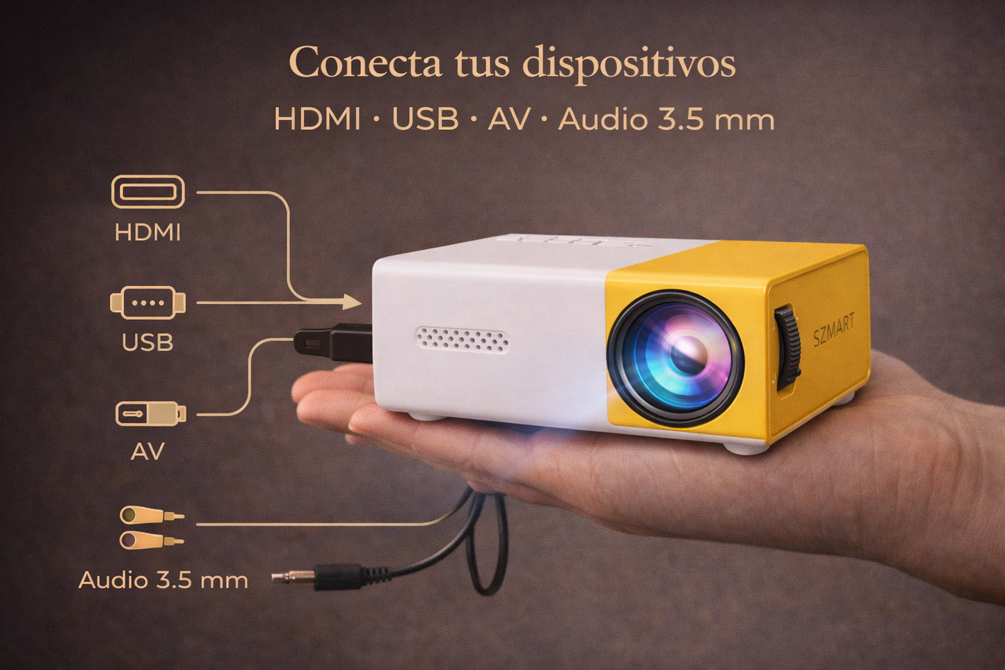 Tu cine en casa portátil