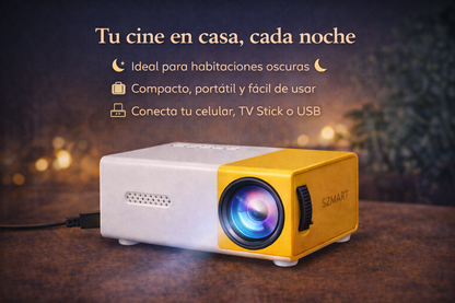 Tu cine en casa portátil